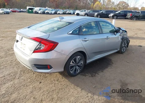 2018 Honda Civic Ex-L z USA, uszkodzony, nr VIN JHMFC1F70JX017867